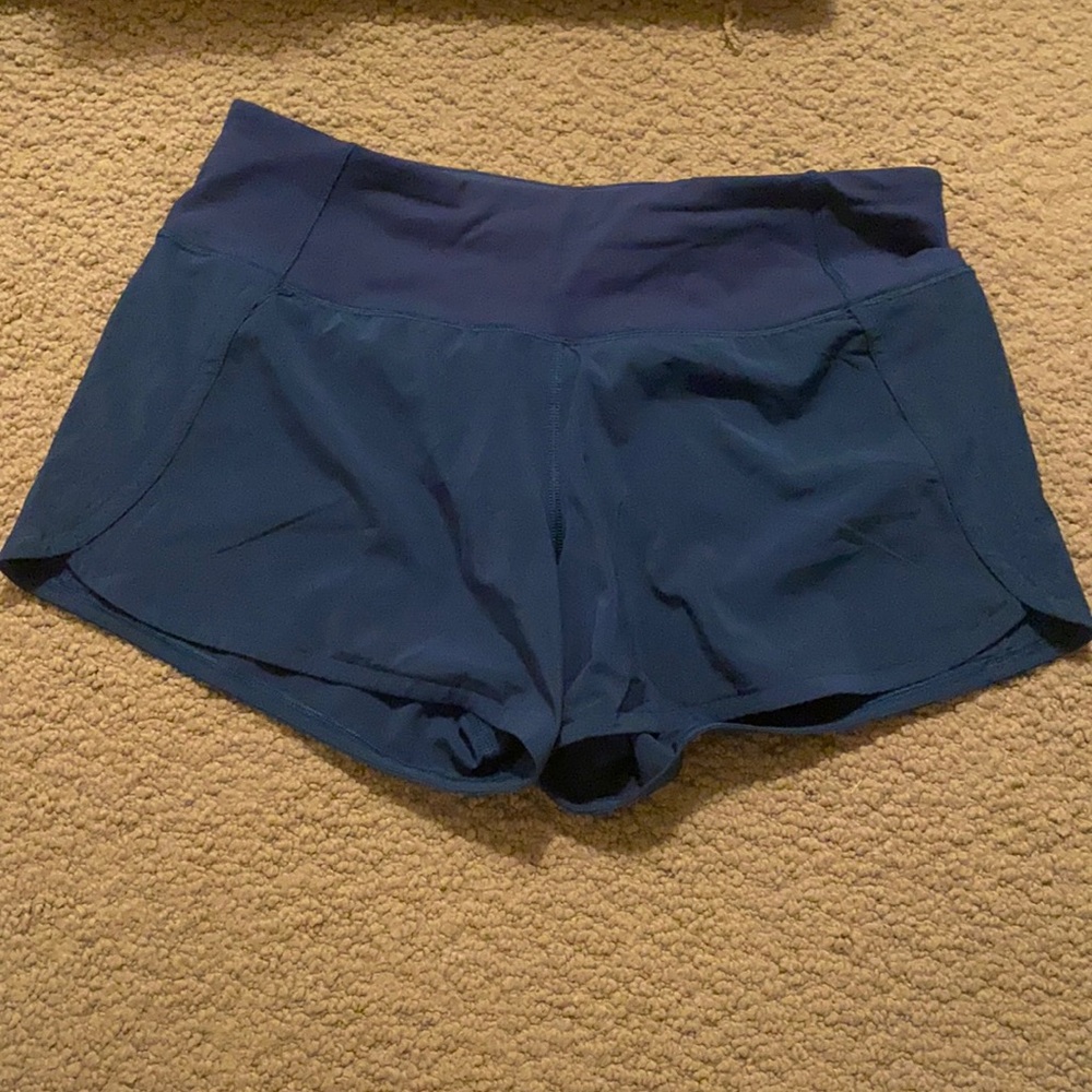 Run times Lulu shorts navy-ish blue